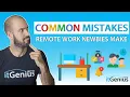 Remote Work Tips And Tricks - Remote Work Mistakes