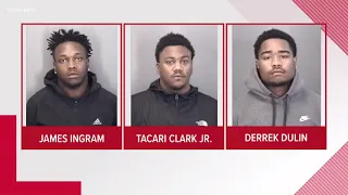 Four arrested after armed robbery shooting