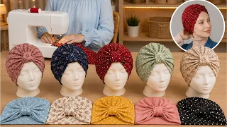 💰 SEW 50 A DAY & MAKE MONEY! This Easy Turban Can Be Your Best Seller!