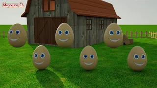 Download Learning Colors – Colorful Eggs on a Farm MP3