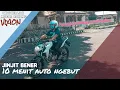 cewek belajar motor kopling | belajar motor | belajar motor pemula | vixion