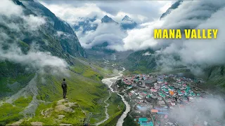 mana the first indian village of india in mana valley uttarakhand mana valley badrinath