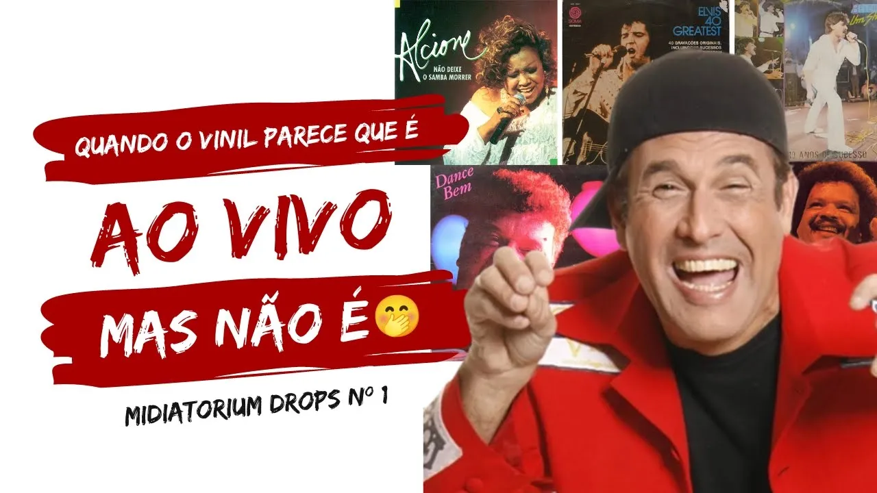 #Drops Quando o vinil parece que é 'ao vivo', mas não é ????