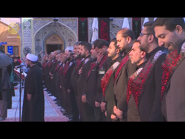 ⁣الزيارة الصباحية بذكرى استشهاد امير المؤمنين (ع) 1446هـ