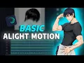 Alight motion tutorial for beginners Step by Step