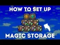Magic Storage Mod Quick Guide How to Set Up Magic Storage in Terraria