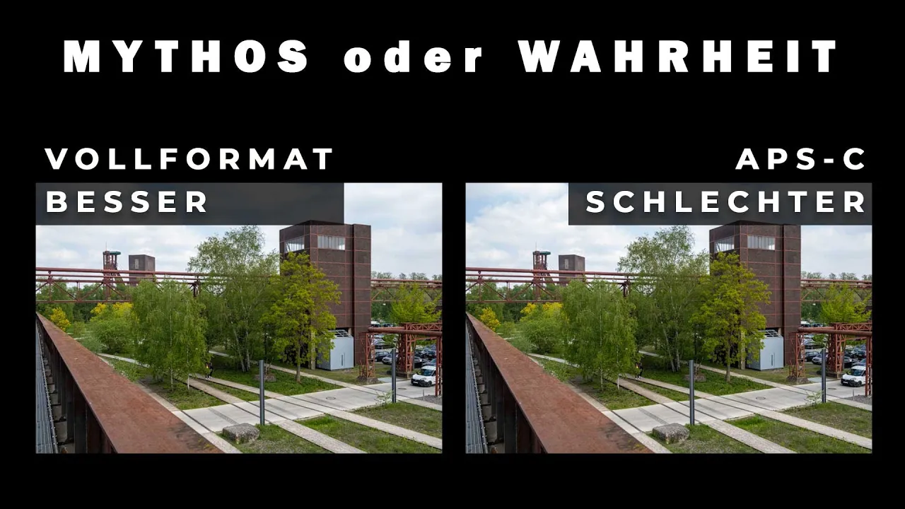 ZERSTÖRUNG EINES MYTHOS? Vollformat ist besser als APS-C