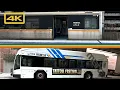 Atlanta MARTA Trains and Buses in Action 4K