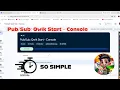 Qwik Start - Console