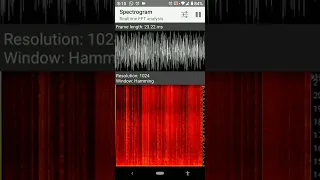 new app to check words and sound through spectrogram see images and faces inside it
