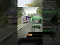 Detik-detik bus Ratu Maher kehilangan kendali 🫣 #busmania #basuri #telolet