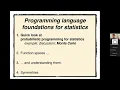 Sam Staton - Programming-based foundations for statistics