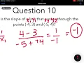 Unit 3 Slope and Functions Study Guide