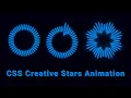 CSS Creative Stars Animation CSS Particles