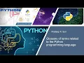 Glossary of terms related to the Python programming language