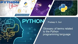 Glossary of terms related to the Python programming language