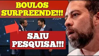 AO VIVO!!! SAIU PESQUISA AGORA E A NOTÍCIA É ÓTIMA PARA BOULOS!!!