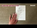 3 Wedding Invitation Samples from Zazzle