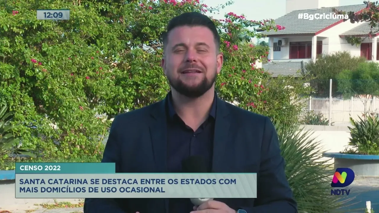 Censo 2022: Santa Catarina lidera em domicílios de uso ocasional na região sul
