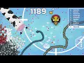 Snake Io Ultra Bot Vs Milky Cow Epic SnakeIo Gameplay Snake Game