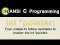 1 Stop Fearing C Pointers Learn INT Pointers with Real Code Examples