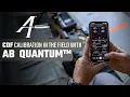 Custom Drag Factor CDF Calibration in the field with AB Quantum