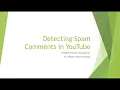 EEL6825 - Pattern Recognition Presentation Part 1