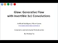 GLOW Generative Flow with Invertible 1x1 Convolutions