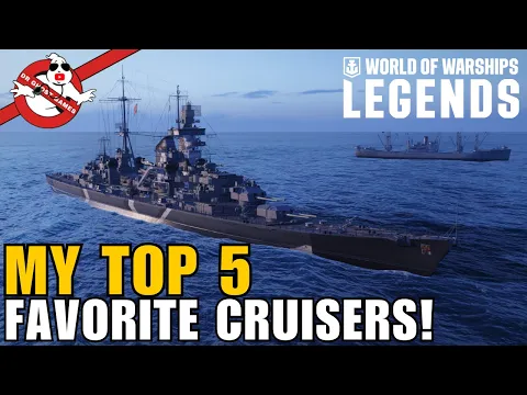 Download MP3 MY TOP 5 Favorite CRUISERS! || World of Warships: Legends