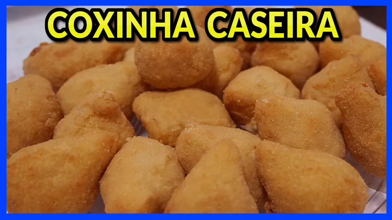 COMO FAZER COXINHA DE FRANGO COM CATUPIRY (SEM EDITAR)
