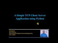 A Simple TCP Client Server Application Using PYTHON