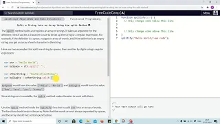 Tutorial 19 - split a string into an array