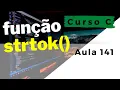 Curso de Programacao C Como dividir uma String em tokens com a funcao strtok aula 141