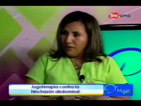 Jugoterapia contra la hinchazón abdominal