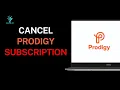 How to cancel Prodigy subscription