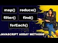 map reduce filter forEach find Javascript Array Methods Javascript Interview Q A