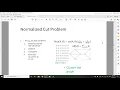 normalized cut - machine learning