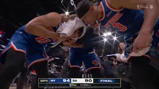 the final call for the first time in 53 years the knicks are nba champions 