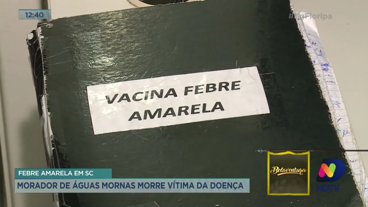 Febre amarela em SC: confirmado o primeiro óbito em 2021