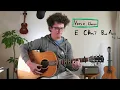 Next Thing You Know Guitar Tutorial // Jordan Davis