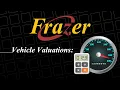 Frazer Tutorial - Vehicle Valuations
