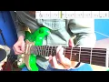 VERVE – Starsail - Guitar Cover + TABS Lesson [electric harp] | Nick McCabe, Tutorial Star Sail