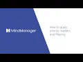 MindManager Minutes How to apply priority markers and filtering