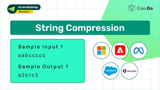 String Compression Java Master DSA Interview Questions