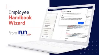 New Employee Handbook in RUN Powered by ADP