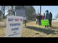 Georgia neighborhood fight plans to construct funeral home