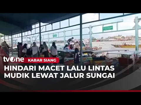 Hindari Macet, Warga Memilih Mudik Melalui Sungai Musi