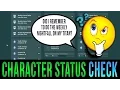 Destiny - Character Status Check How To Check Completion