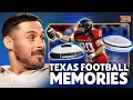 Amendola Talks TEXAS Football Stadiums Rivalries and Funny Fake ID Story Games With Names