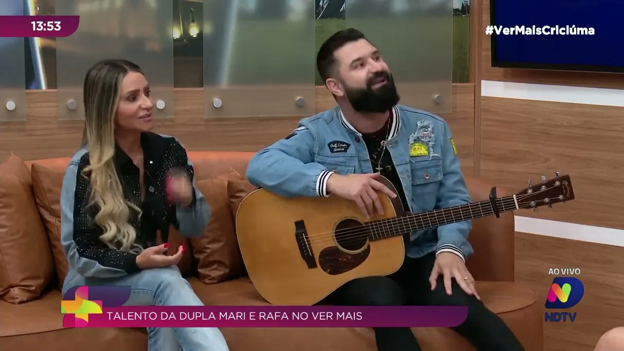 No Dia dos Namorados, dupla Mari e Rafa animam o Ver Mais